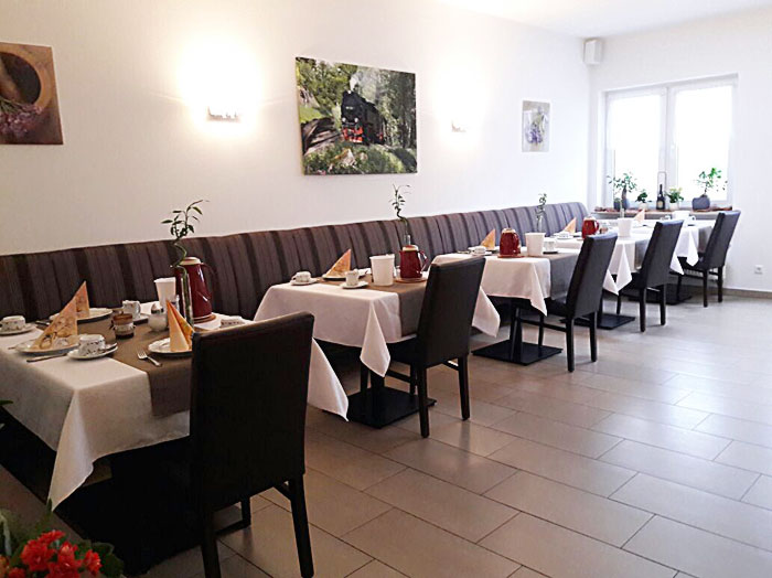 Restaurant im Hotel zum alten Bahnhof